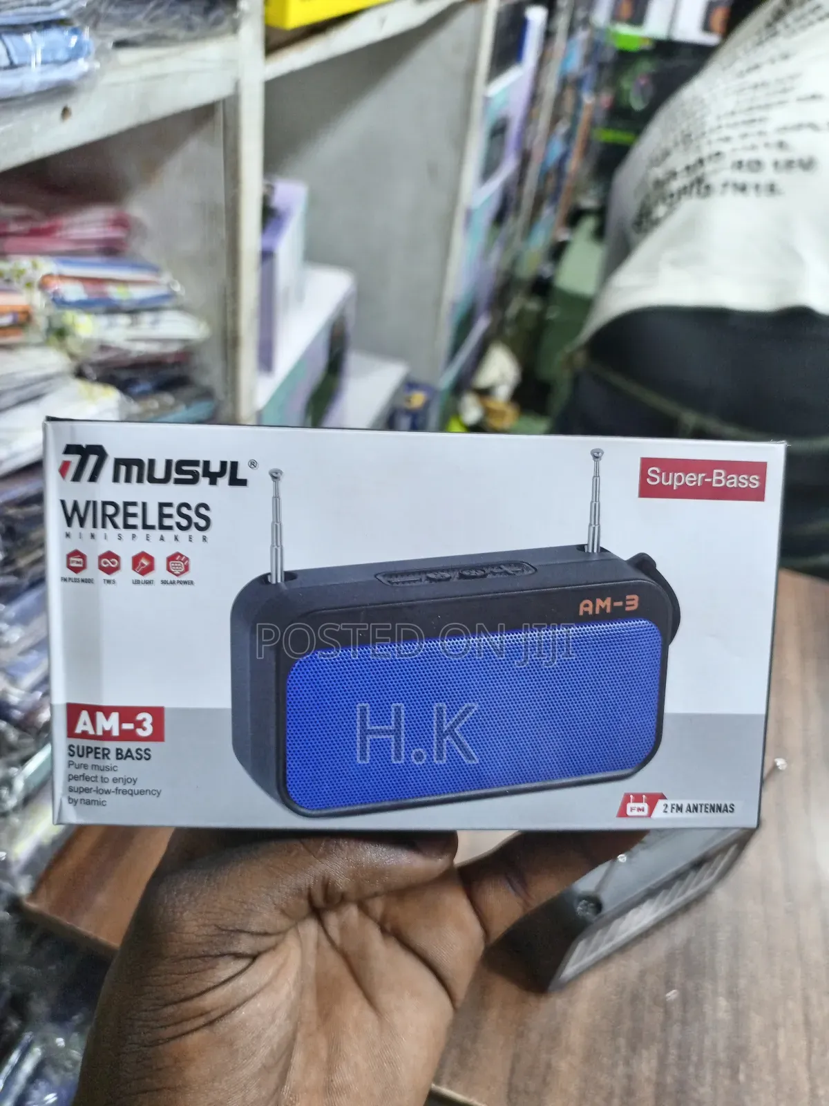 Musyl Am-3 Super Bass Wireless Speaker.