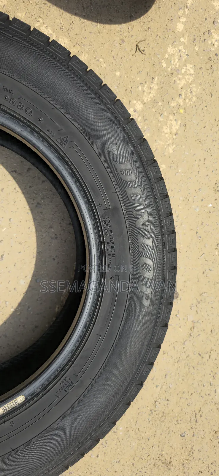 215/65r16 Good Used Tyres in Dunlop Brand