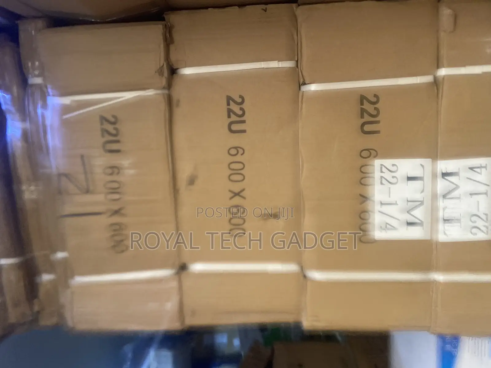 22u Rack Network Cabinet 600x600