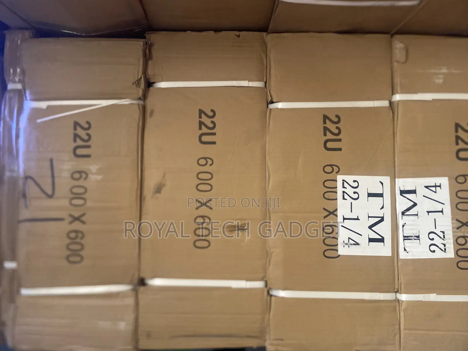 22u Rack Network Cabinet 600x600