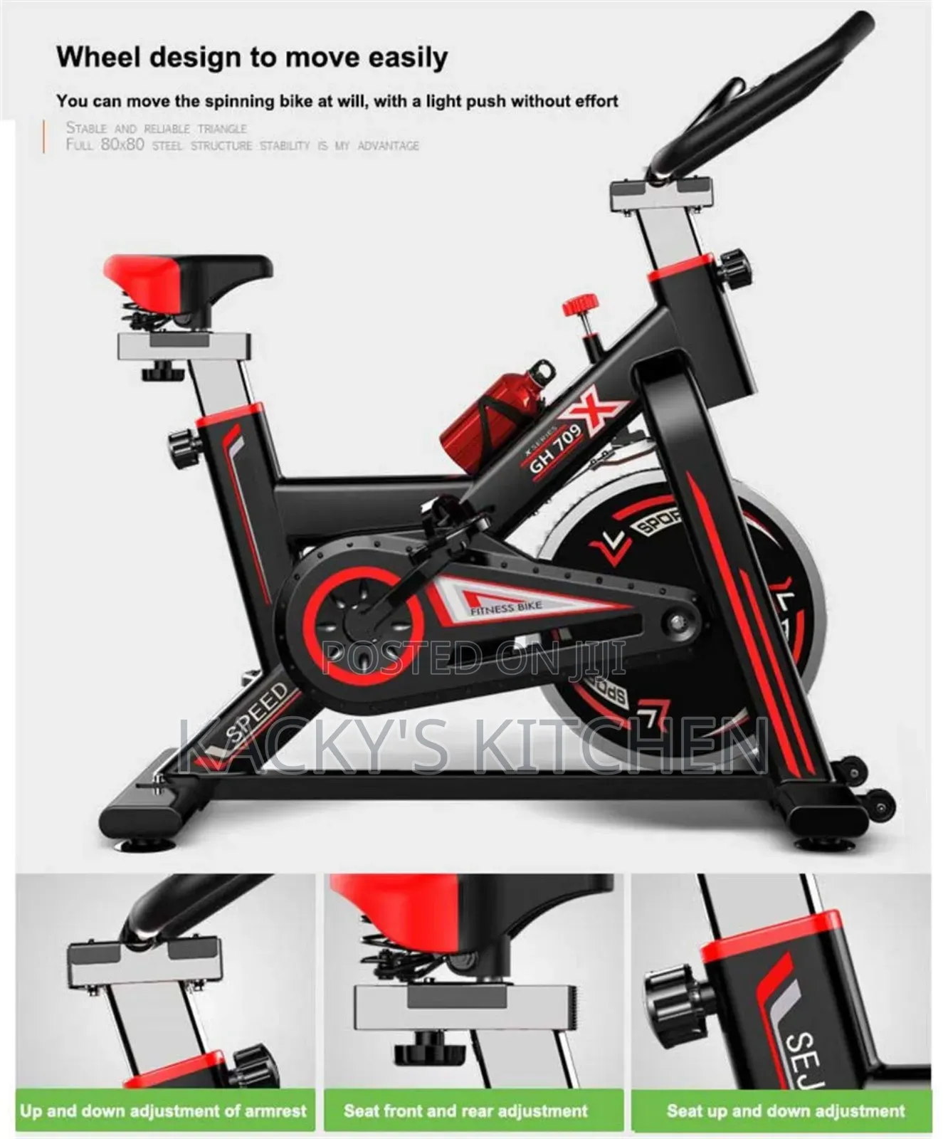 Speed Fitness Spin Bike, an Indoor Cycling Bike.