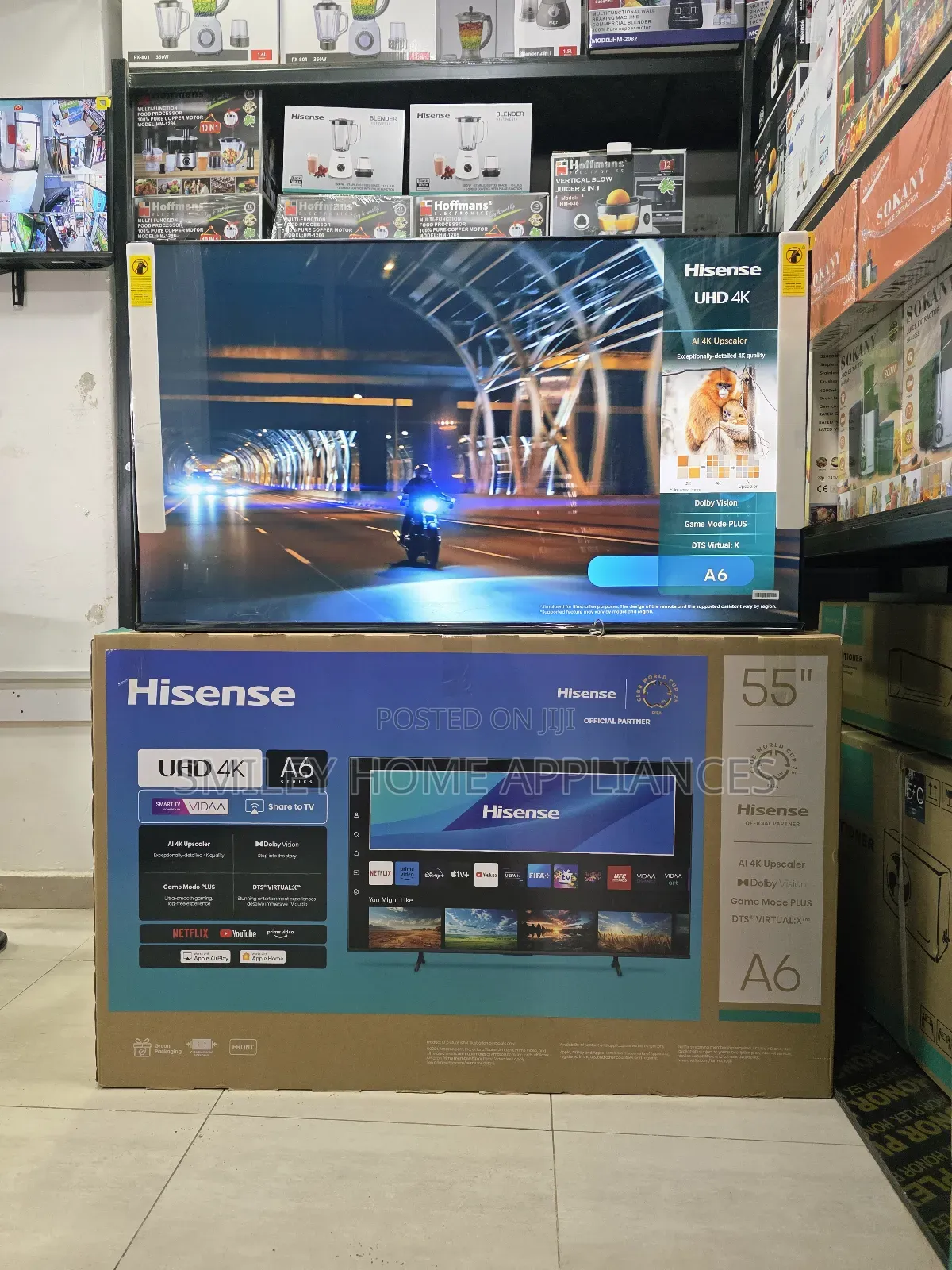 20% Discount Price on New Edition Hisense 55inches Vidaa Tv