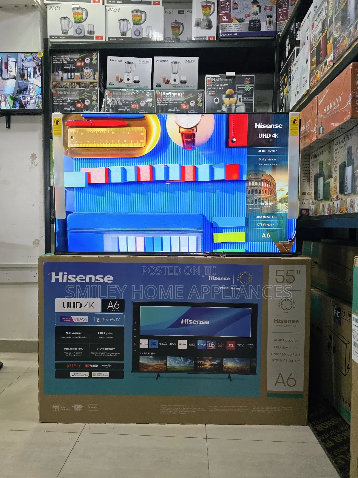 20% Discount Price on New Edition Hisense 55inches Vidaa Tv