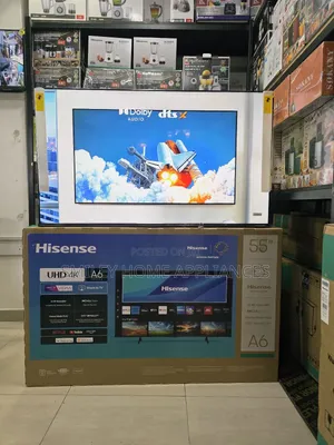 New Look A6series Hisense 54inches Udh- Vidaa Tv at Discount