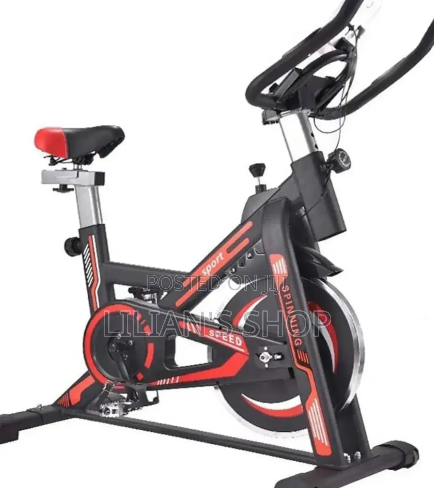 Studio Indoor Adjustable Spin Cardio Exercise Bike