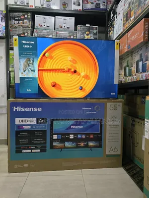 2025 Series Hisense 55inches 55a6q Vidaa Smart Tv at Discount