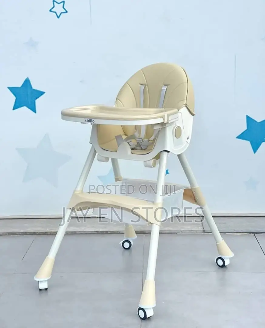 Cream High Feeding Chair