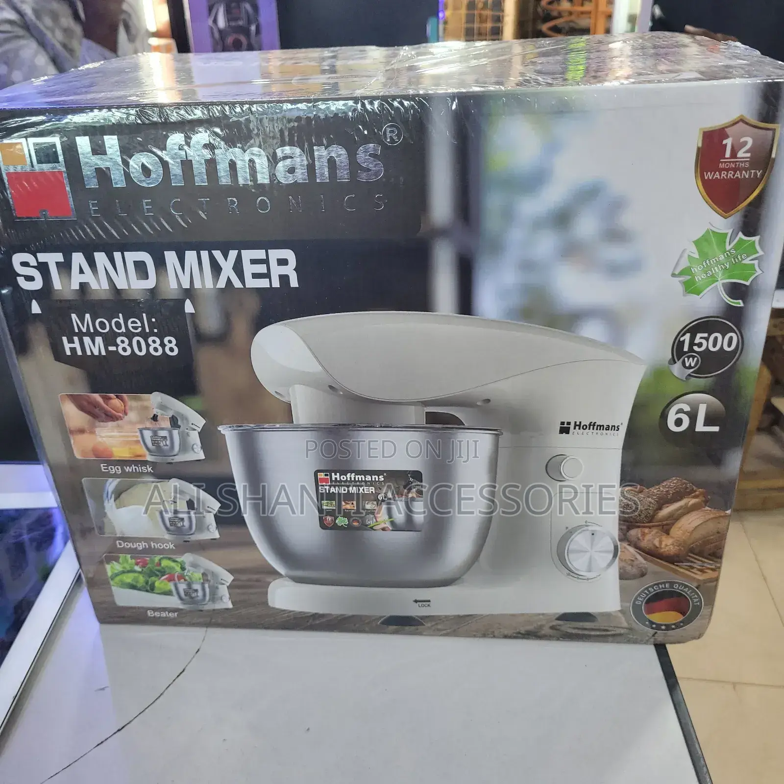 Stand Mixer Hoffmans 6l, Stand Mixer Electric 6l Hoffmans