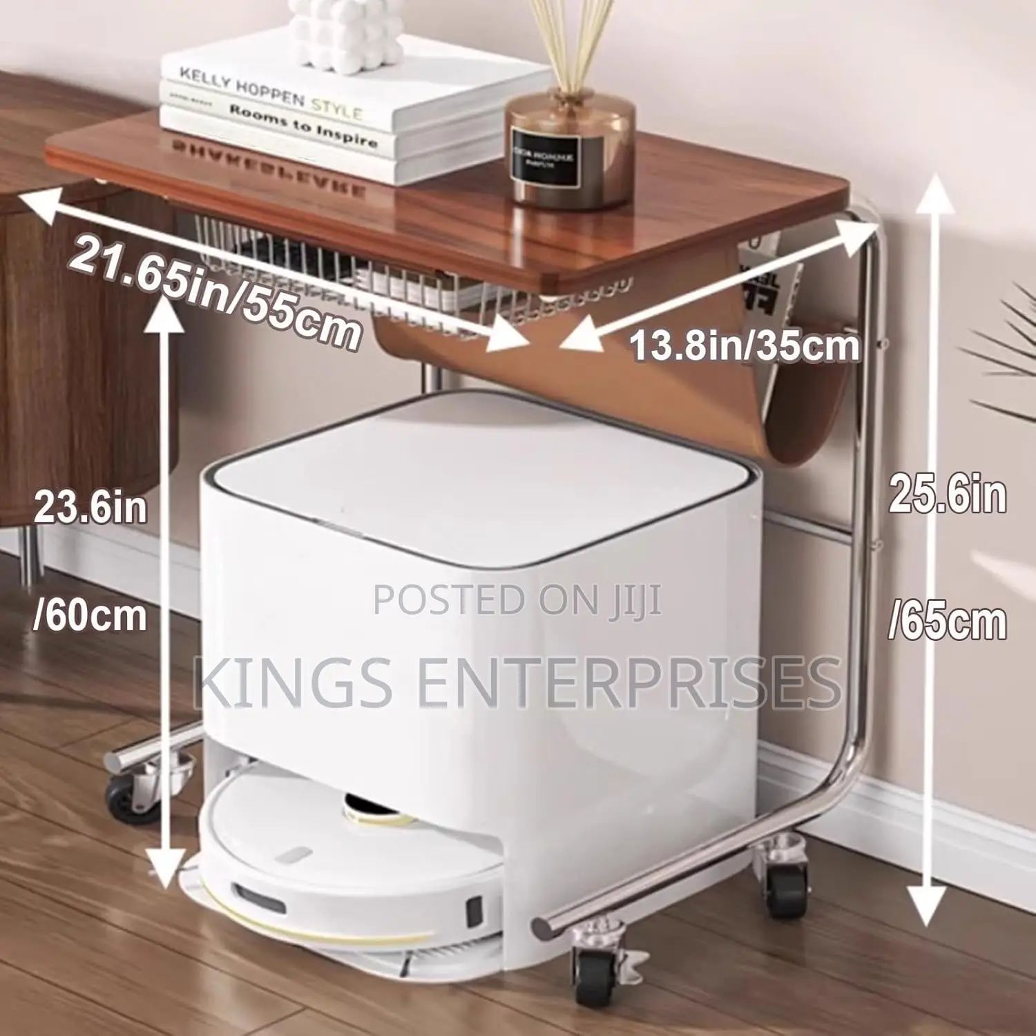 Sofa Side Table With Wheels