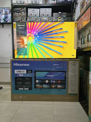 A6series Hisense Uhd- 55inches Vidaa Smart Tv 2025 Model