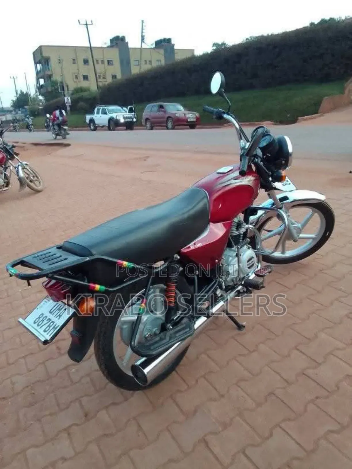 New Bajaj Boxer 100 2025 Red