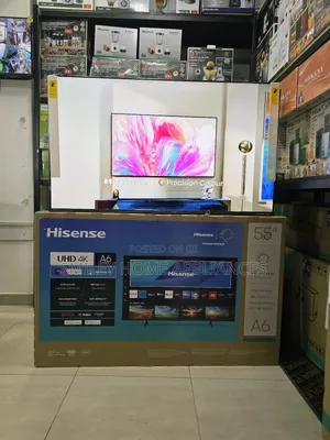 Lastest 2025 A6series Hisense Udh- 55a6q 55inches Vidaa Tv