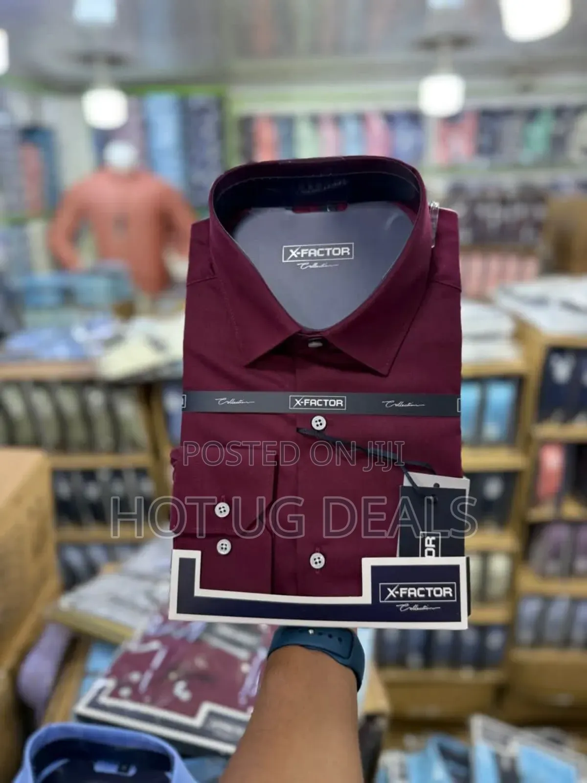 Mens Plain Office Shirts Long Sleeved Casual Button Shirts