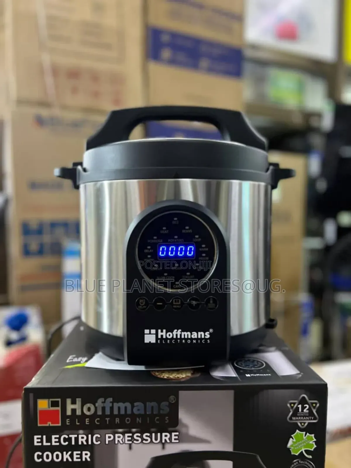 Hoffmans 6.0l Electric Pressure Cookers \\ 1200w \\ Hm-722
