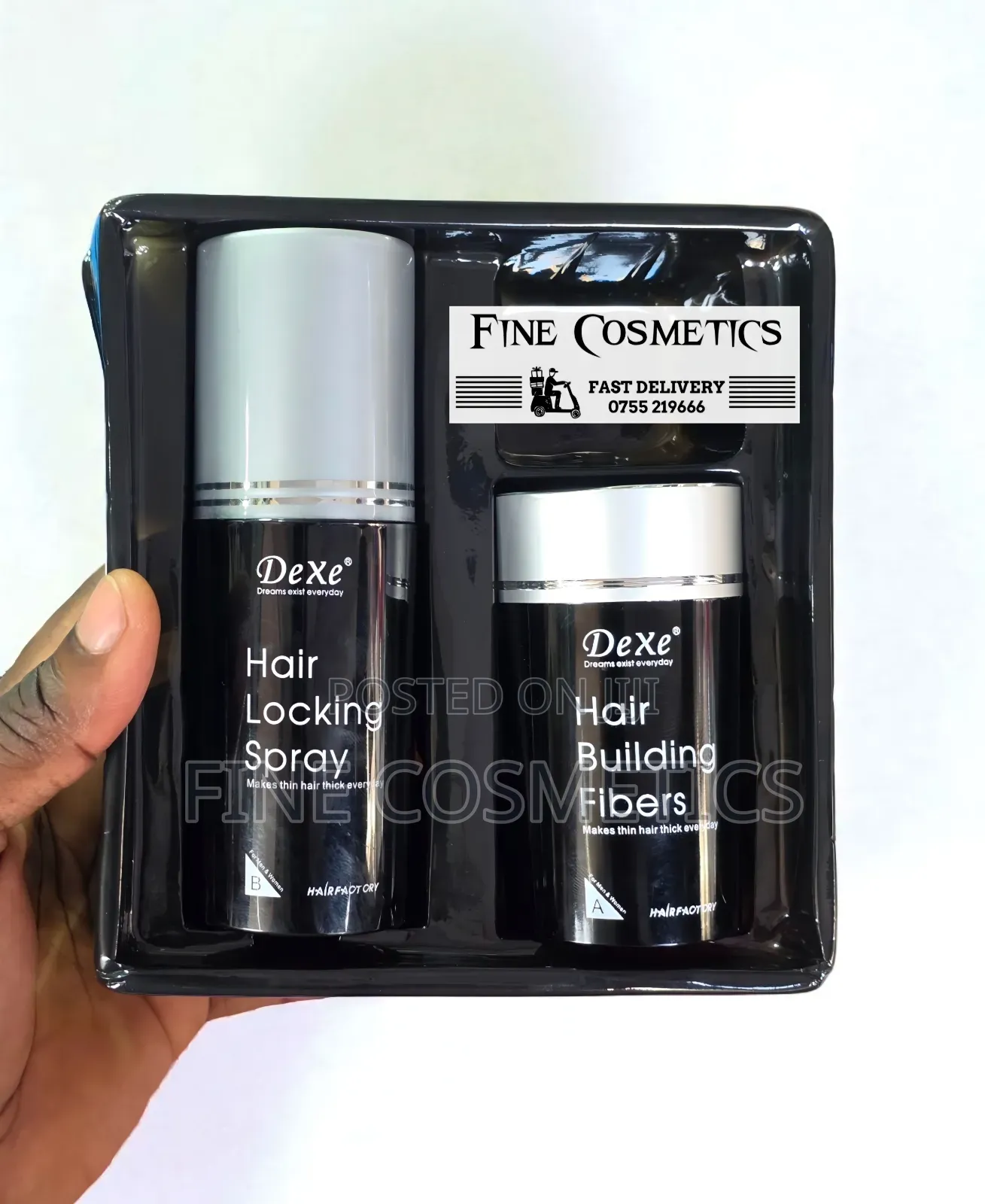 Dexe Hair Building Fibers, Fill Hair Loss, Baldness/Thinning