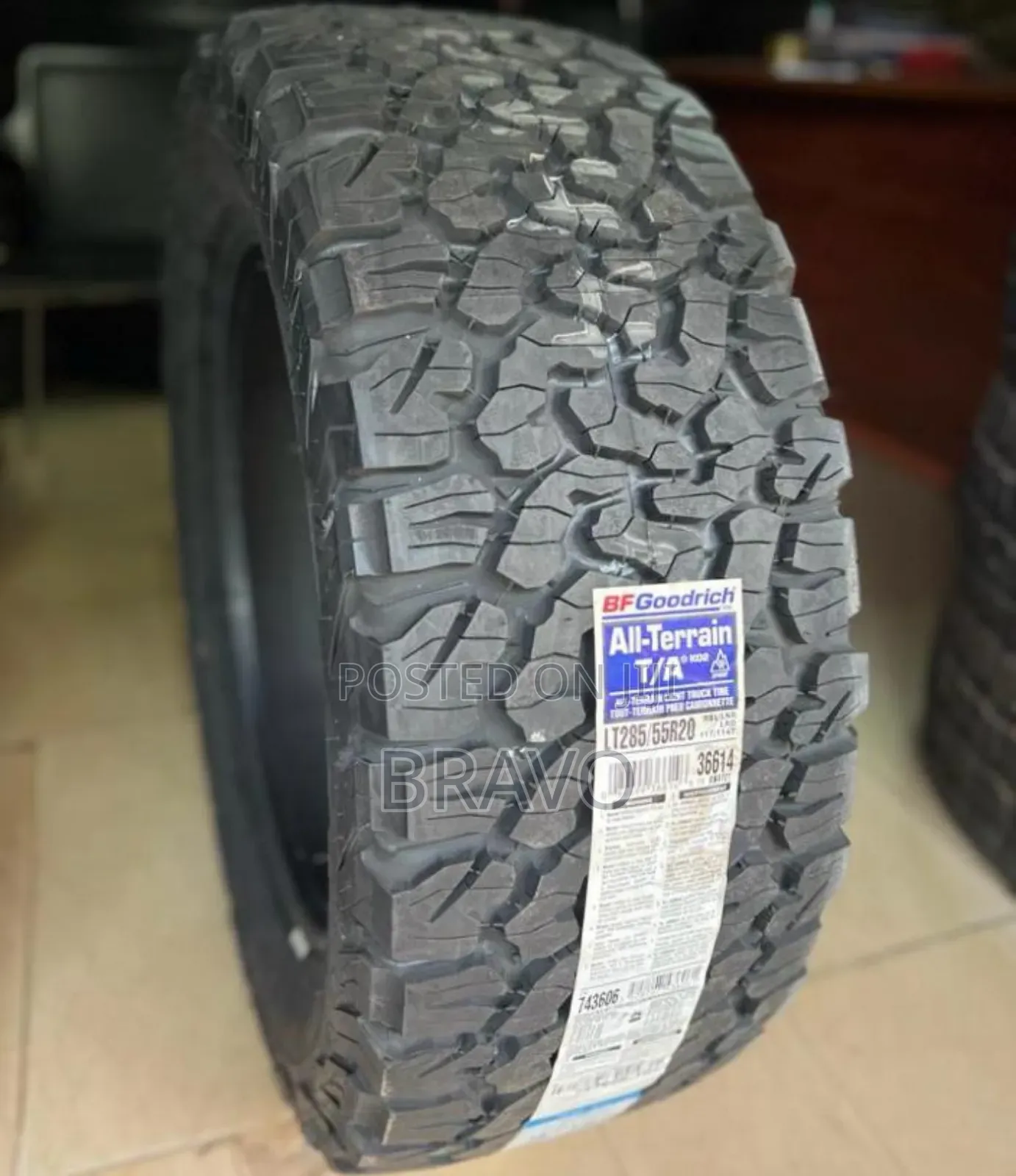 285/55r20 Bf Goodrich Tyres.