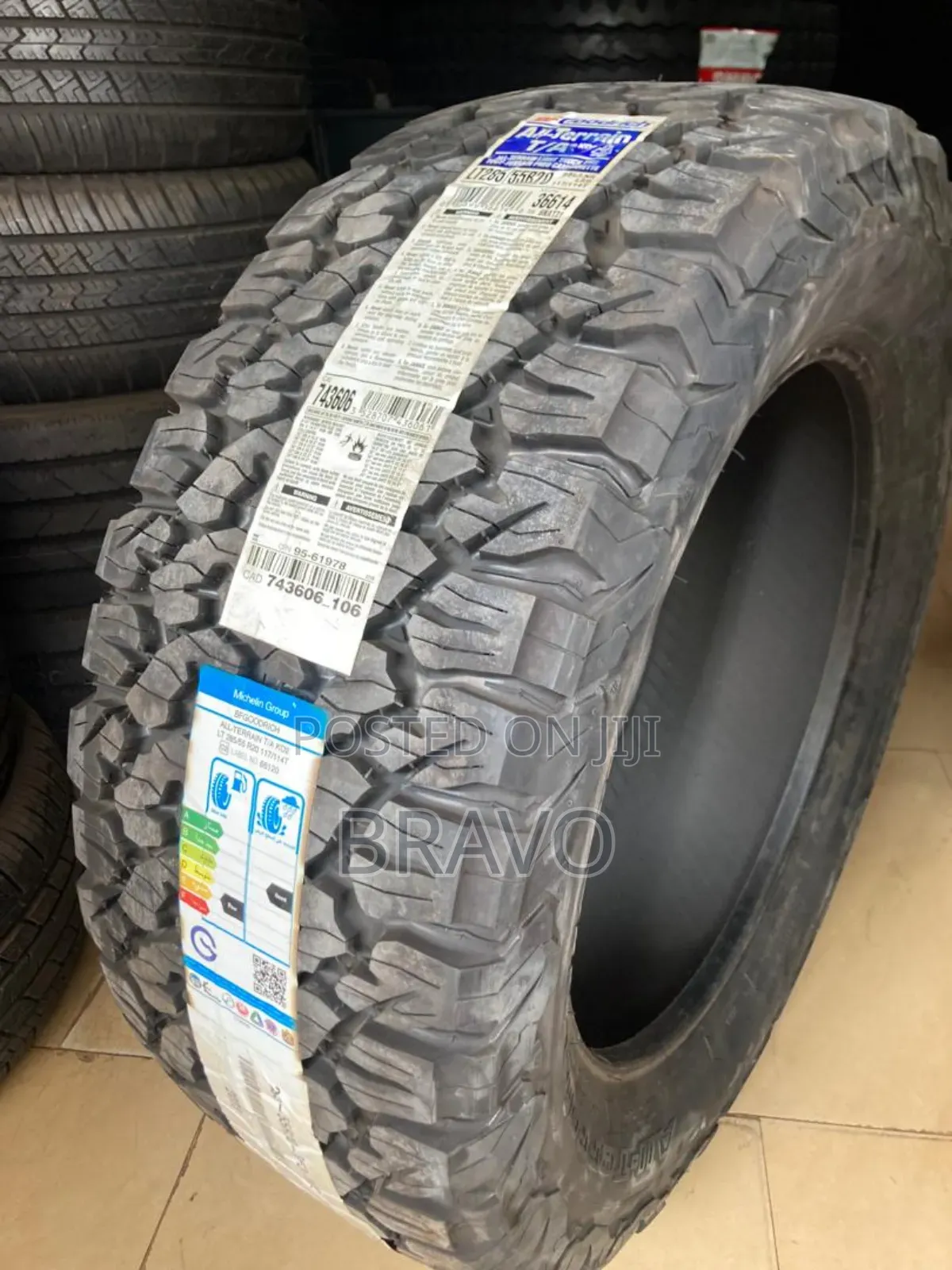 285/55r20 Bf Goodrich Tyres.
