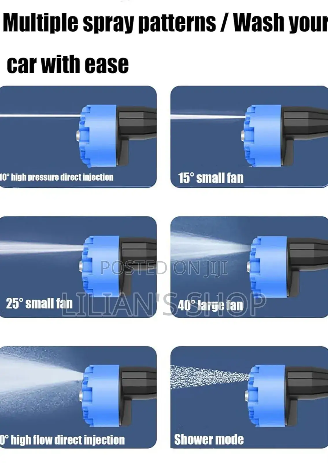 6in1 MHDL High Grade Pressure Washer