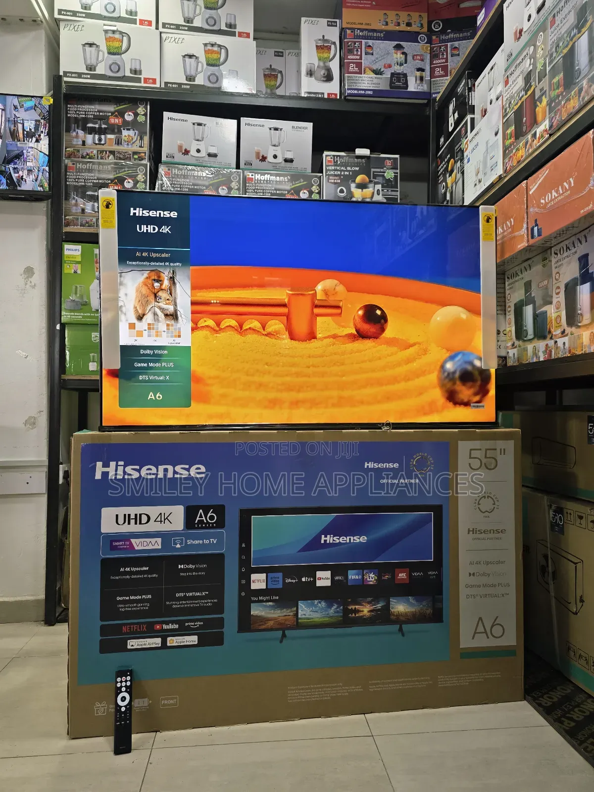 20% Discount Price for 55inches Hisense Udh4k Vidaa Smart Tv