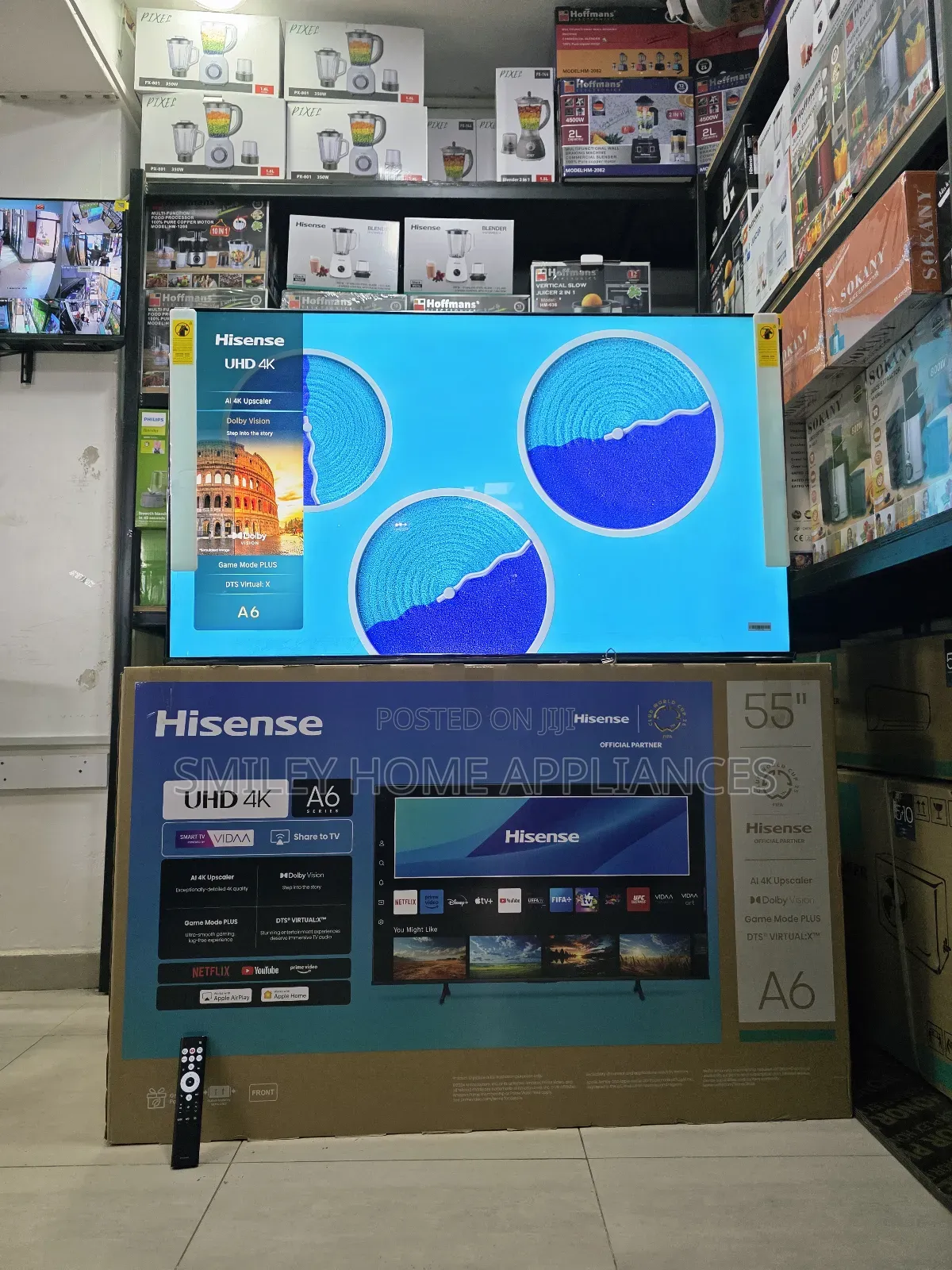 20% Discount Price for 55inches Hisense Udh4k Vidaa Smart Tv