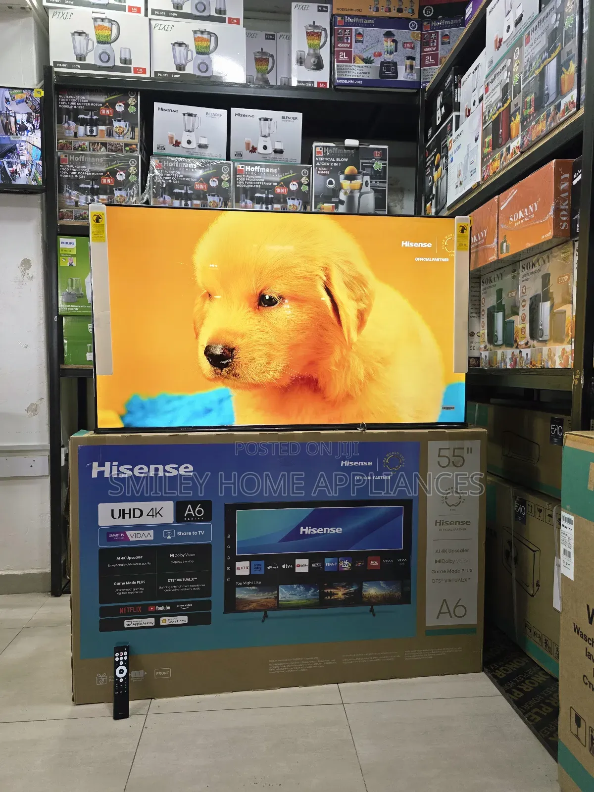 20% Discount Price for 55inches Hisense Udh4k Vidaa Smart Tv