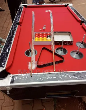 Marble Slate Commercial Pool Tables With All Accessories