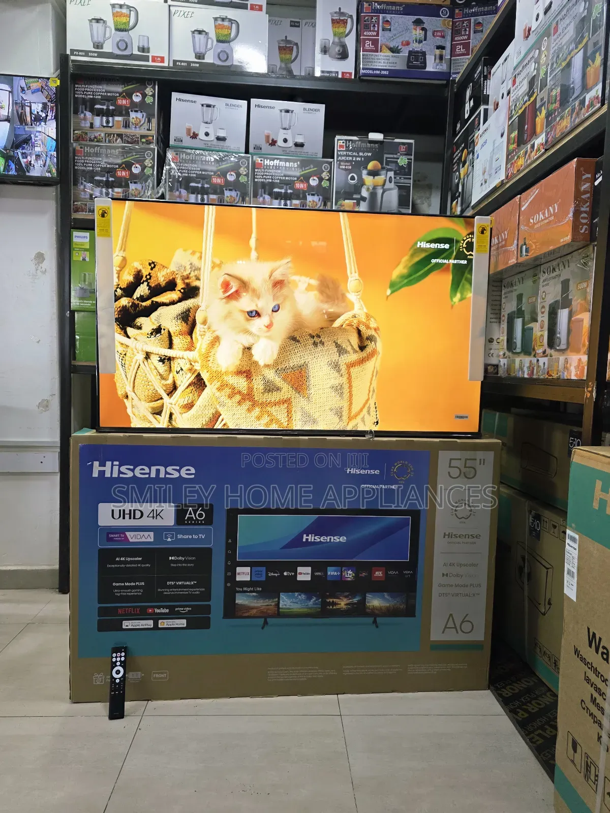 55a6q Edition Hisense 55inches Vidda Udh4k Smart Tv at Discount