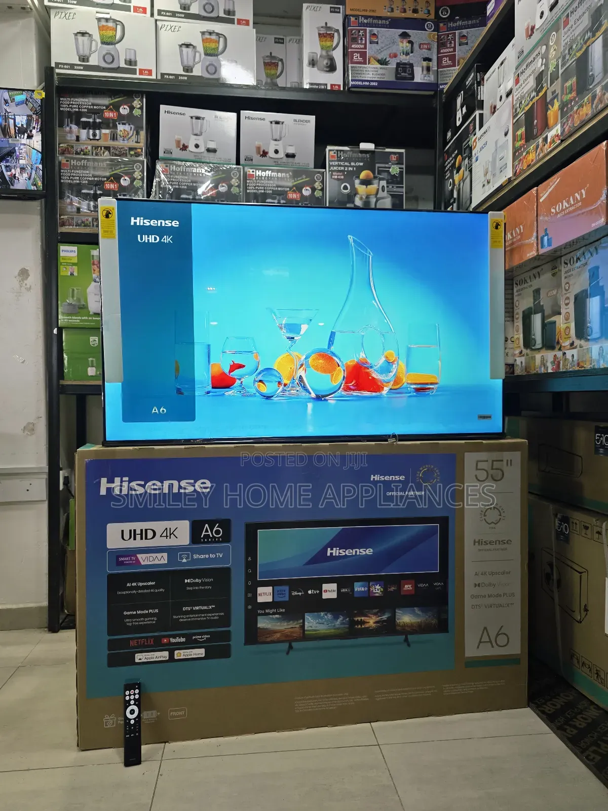 55a6q Edition Hisense 55inches Vidda Udh4k Smart Tv at Discount