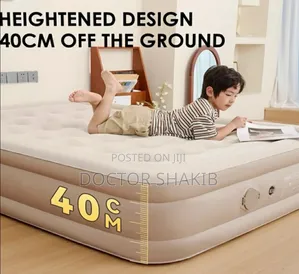 Self Inflated Big Size Air Mattress Bed With Built in Pump