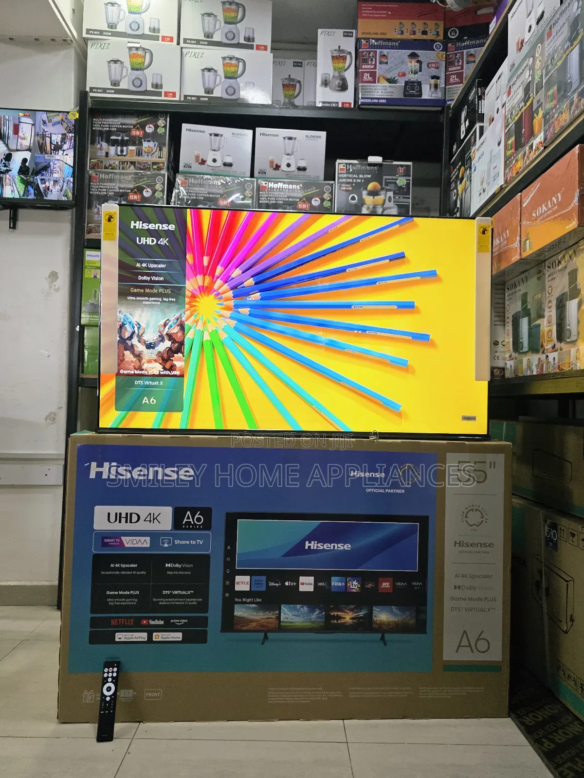 Brand New 55inches Hisense 55a6q A6series Vidaa Smart Tv
