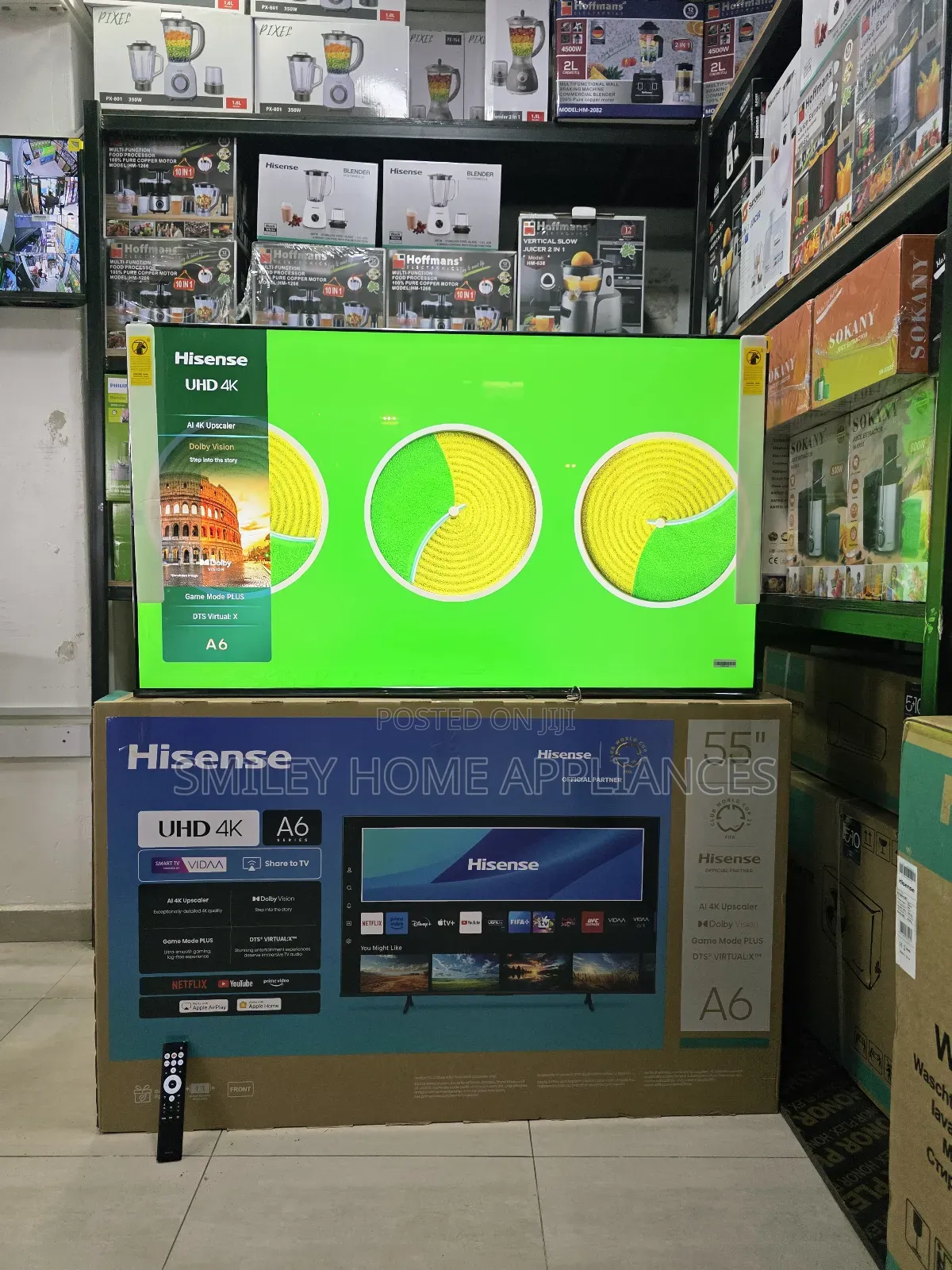 Brand New 55inches Hisense 55a6q A6series Vidaa Smart Tv