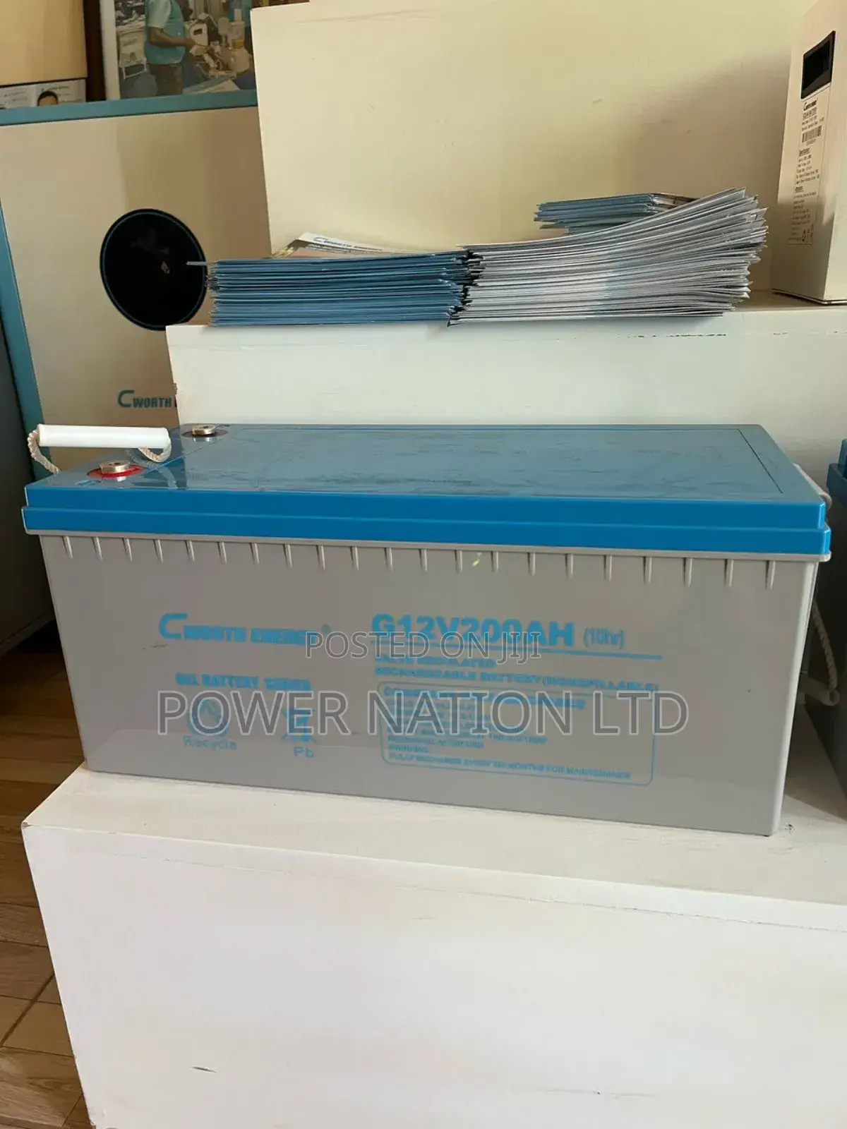 200ah Cworth Pure Gel Battery Green Energy