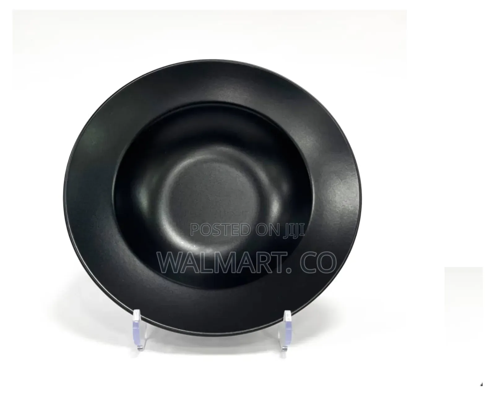 Ceramic Dinner Plate-Black