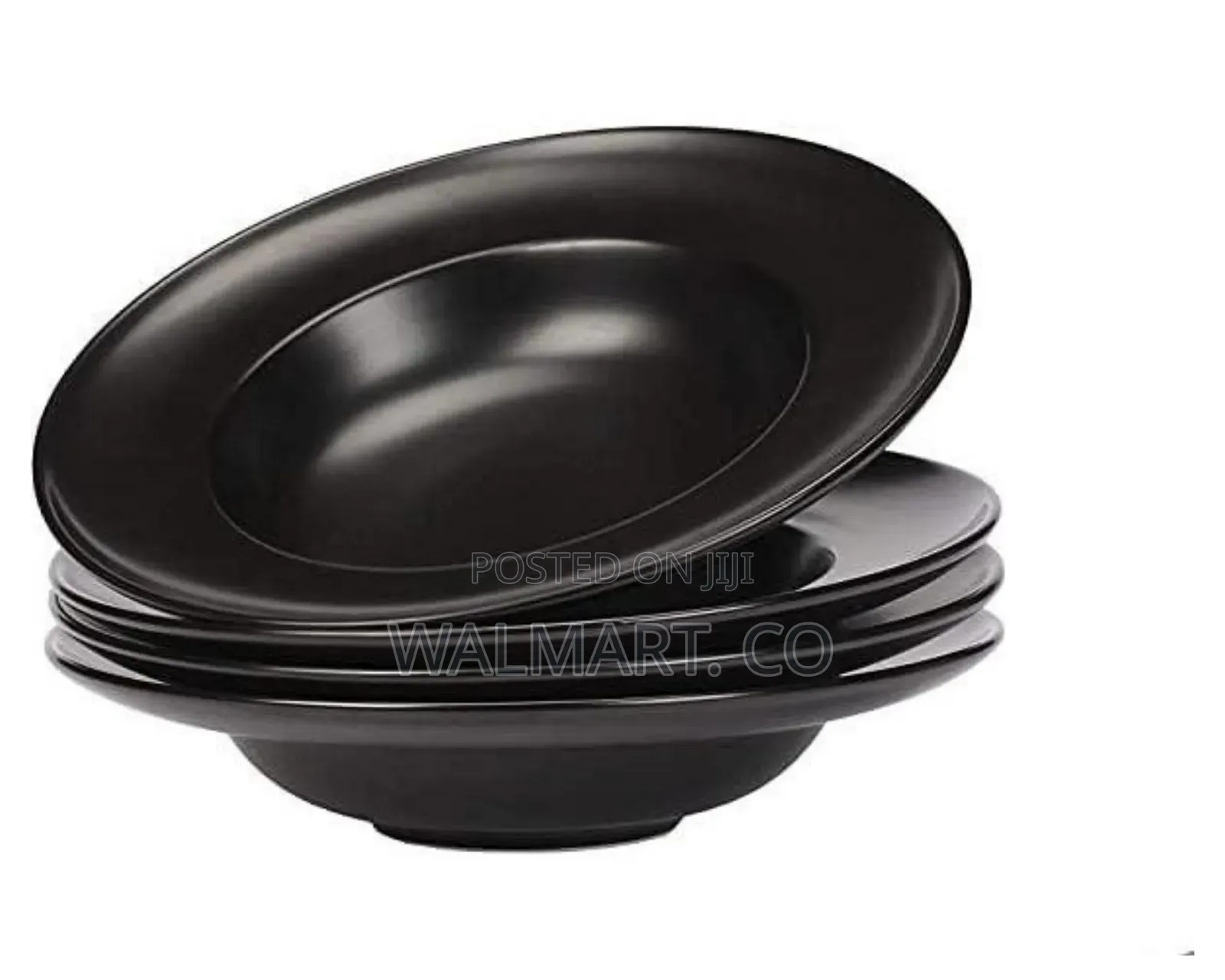 Ceramic Dinner Plate-Black