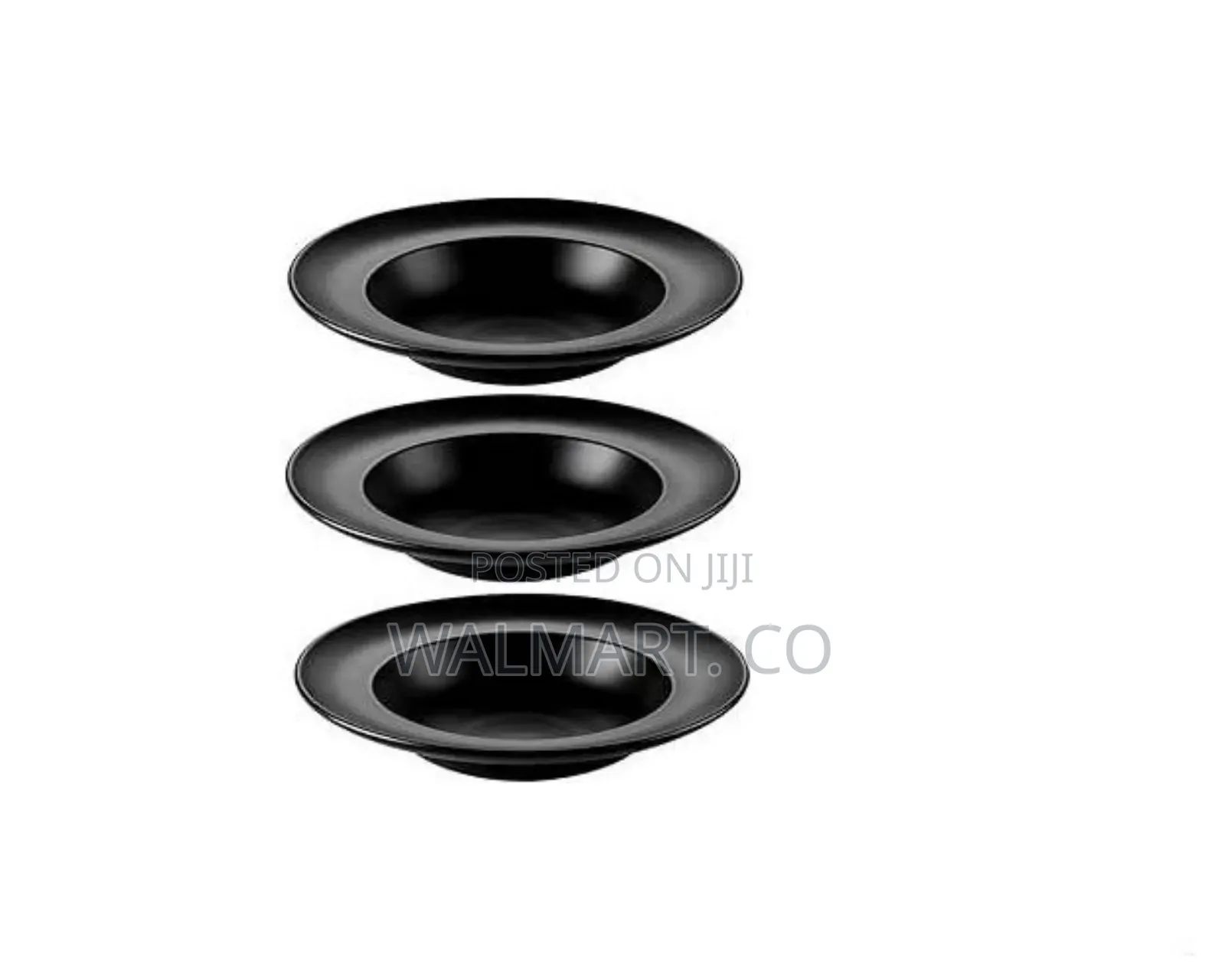 Ceramic Dinner Plate-Black