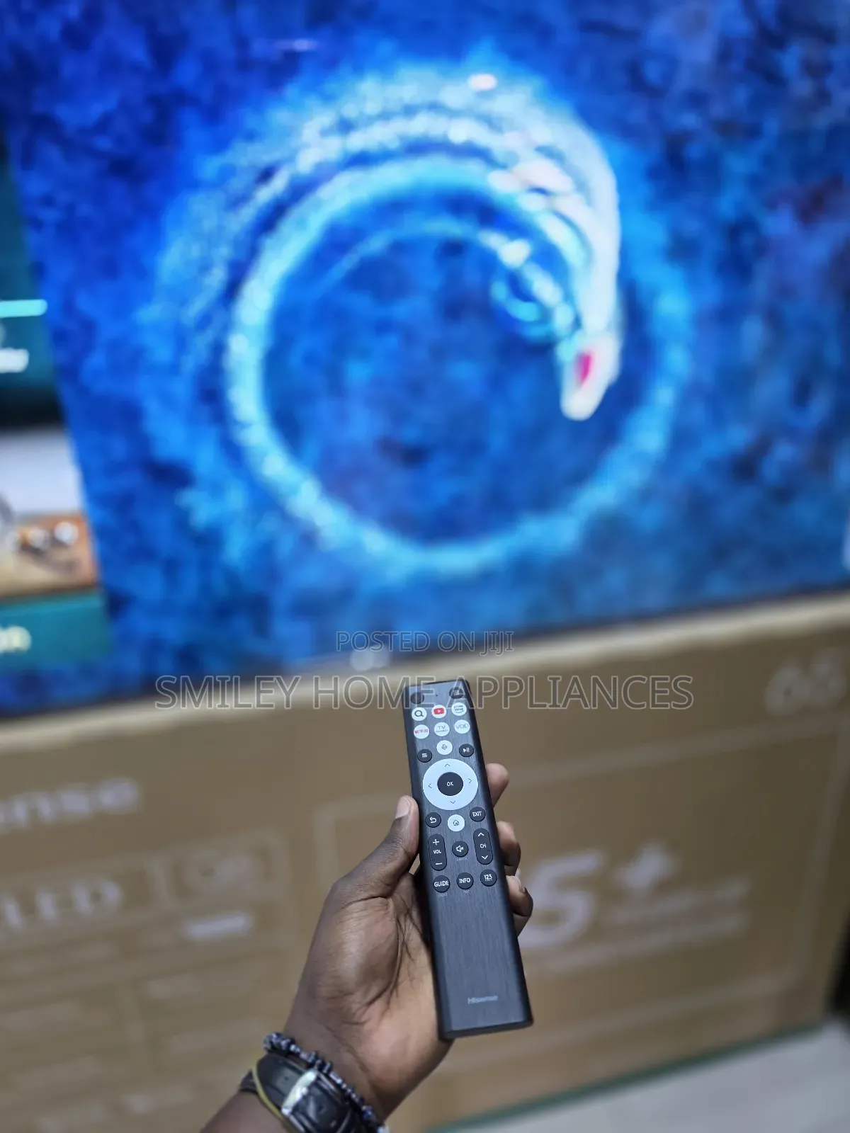 65inches 65q6q Hisense Qled- Vidaa Smart Tv at 20% Discount