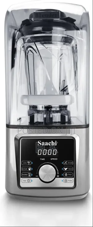 Saachi Commercial Blender 4l With Ice Crusher Juicer, 1600w