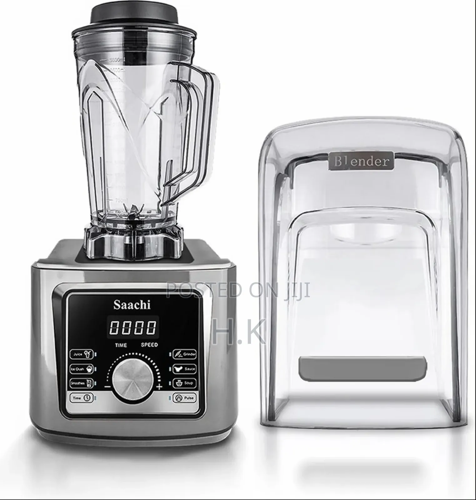 Saachi Commercial Blender 4l With Ice Crusher Juicer, 1600w