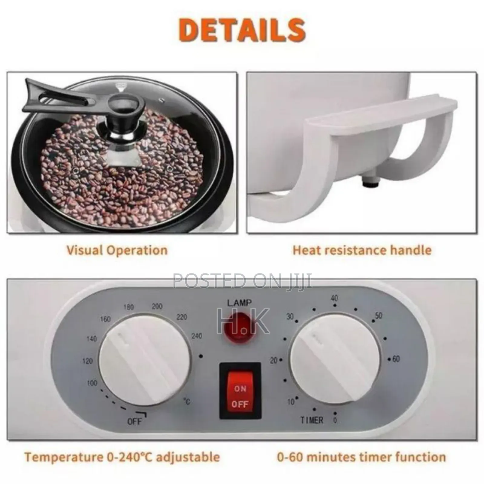Sonifer Sf-3561 Coffee Roaster