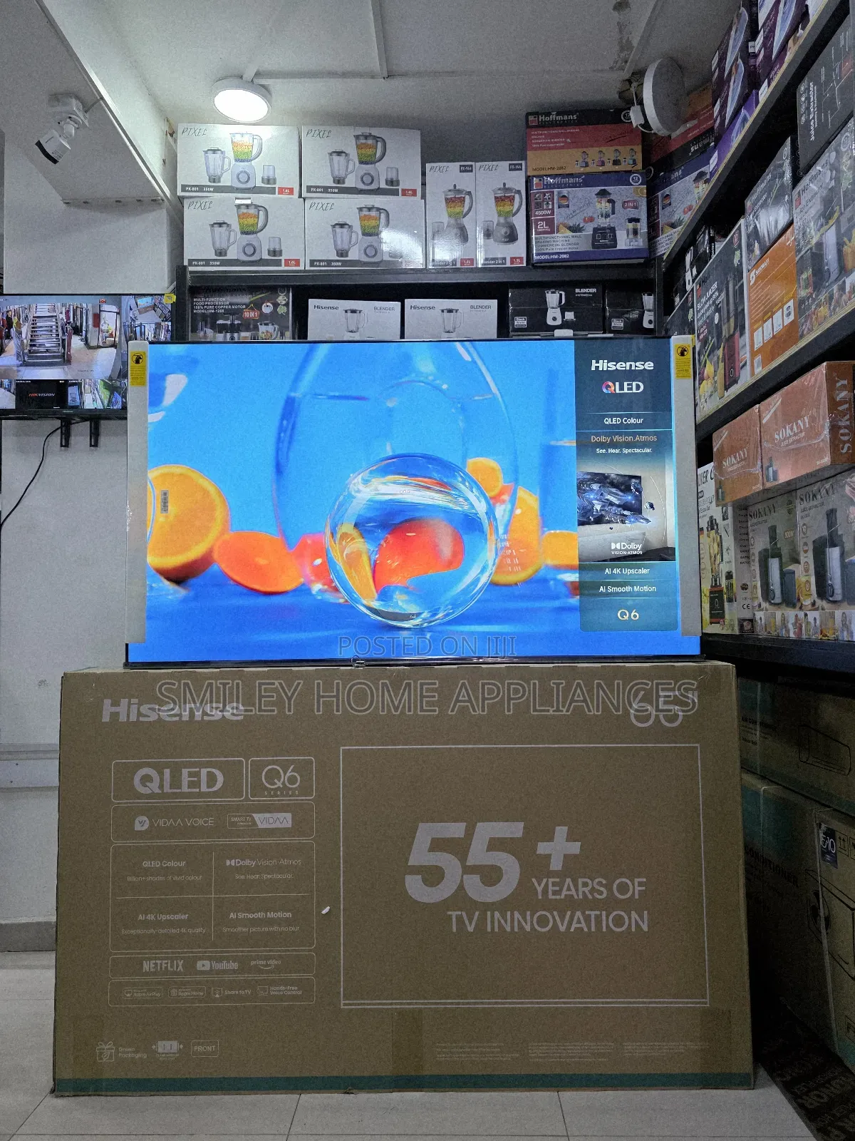 Hisense 65q6q Vidaa Qled- Vidaa Smart Tv at 20% Discount