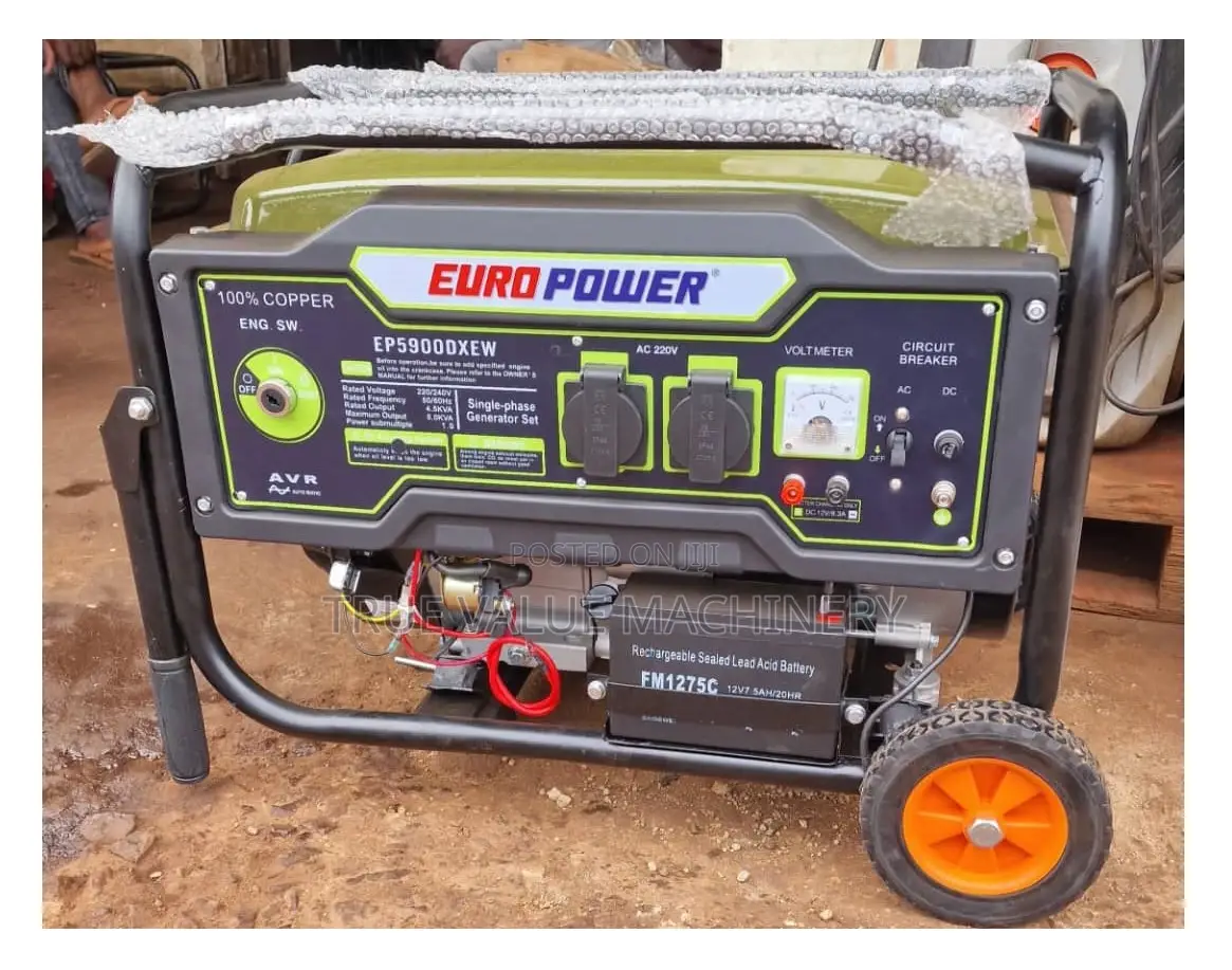 Euro Power 5kva Petrol Generator