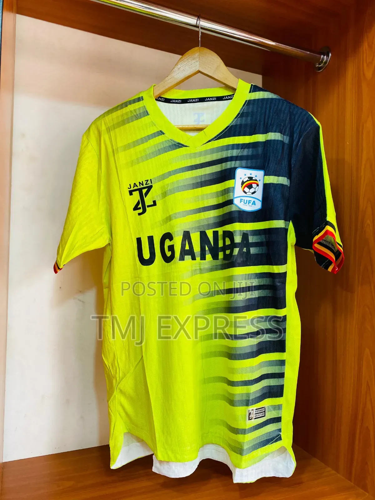 Uganda Cranes Original Jersey Shirt +Shorts ,Shirt 