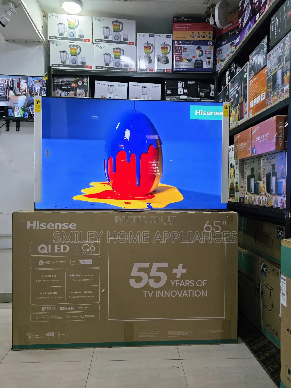 New Edition Qled- Hisense Q6series Quantum Dot Display Tv