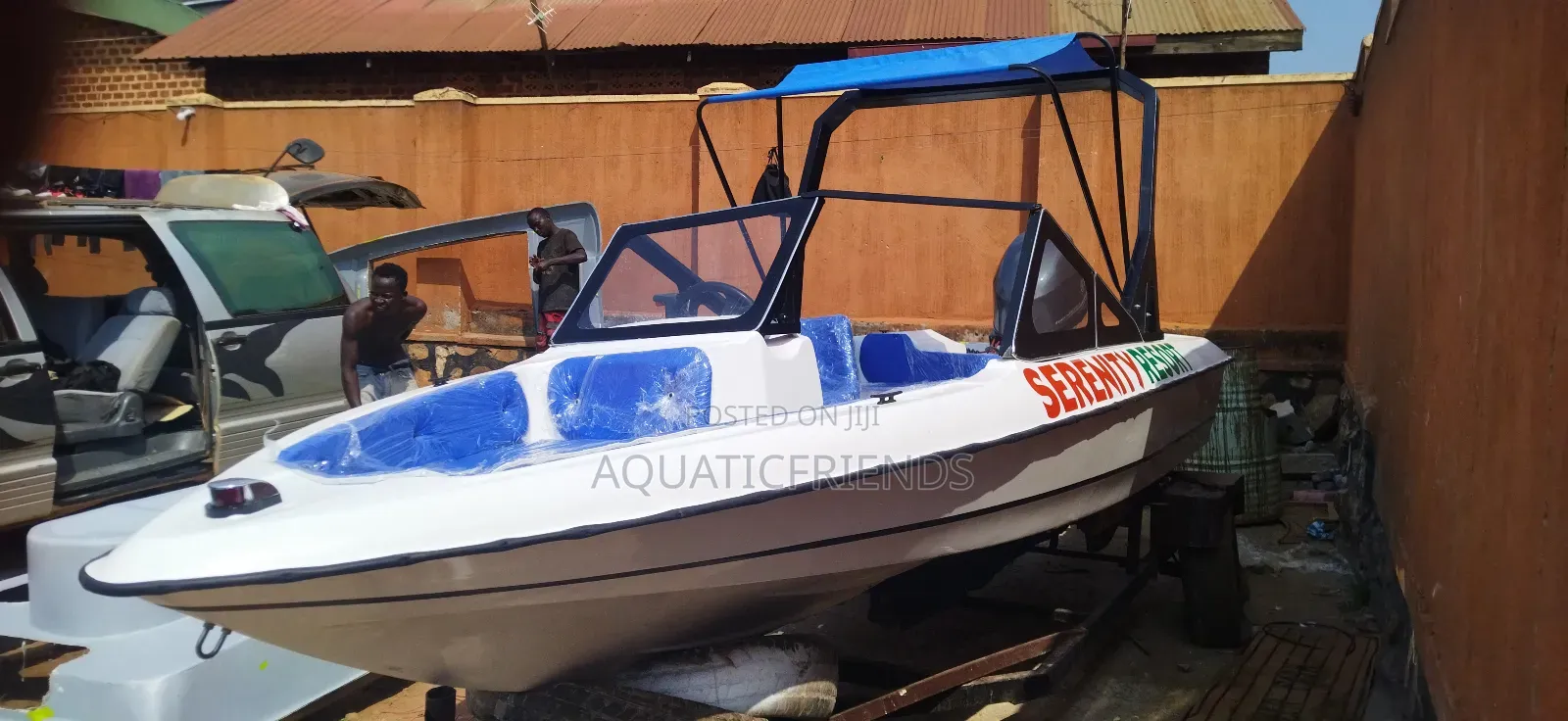Boats in Uganda