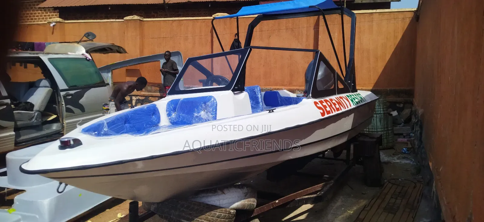 Boats in Uganda