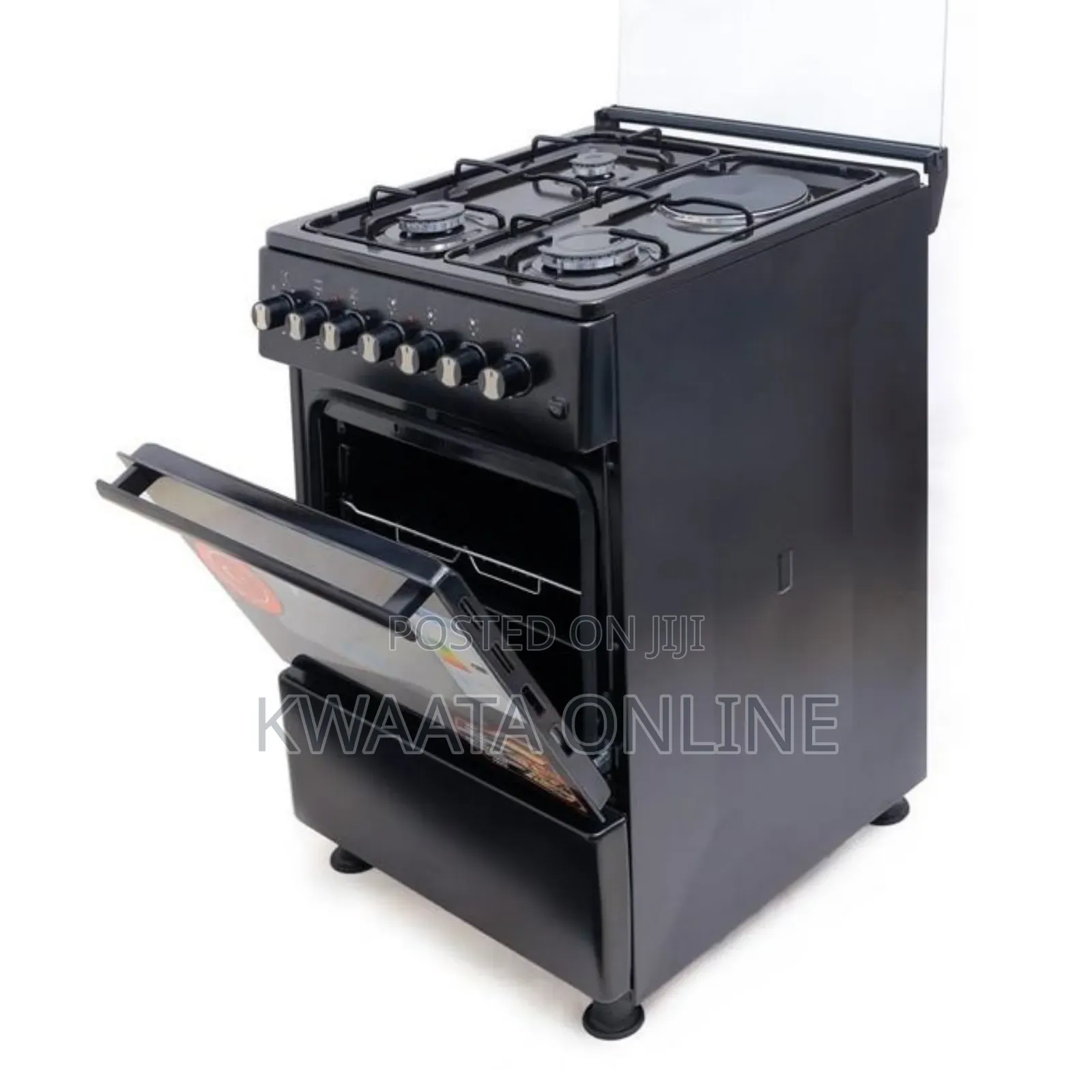 Pixel Gas Cooker 3 Gas + 1 Electric Hot Plate, Auto Ignition
