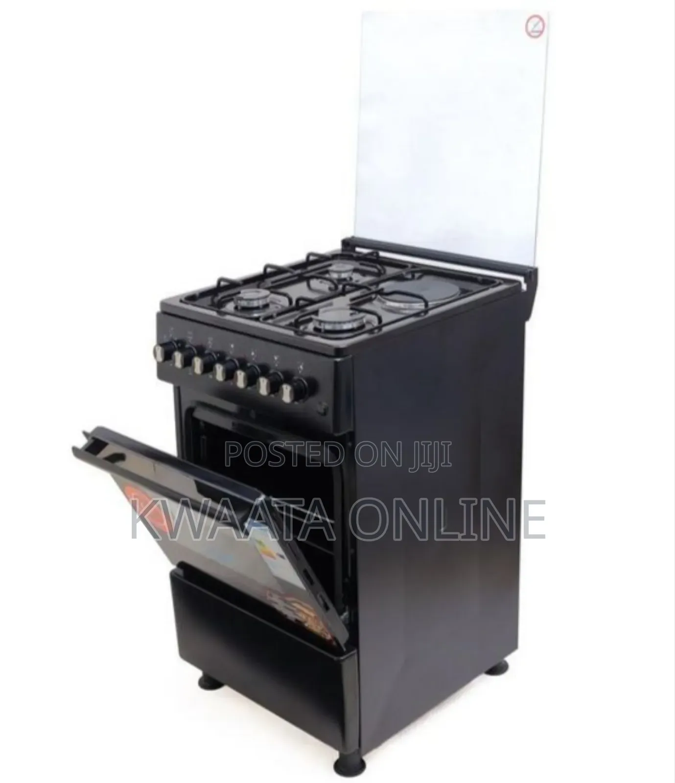 Pixel Gas Cooker 3 Gas + 1 Electric Hot Plate, Auto Ignition