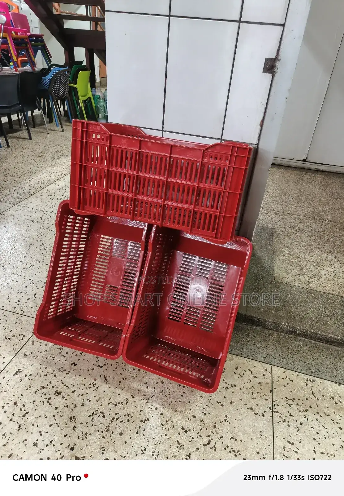 Plastic Crates Plastic Crates Red Vegetables Organizer