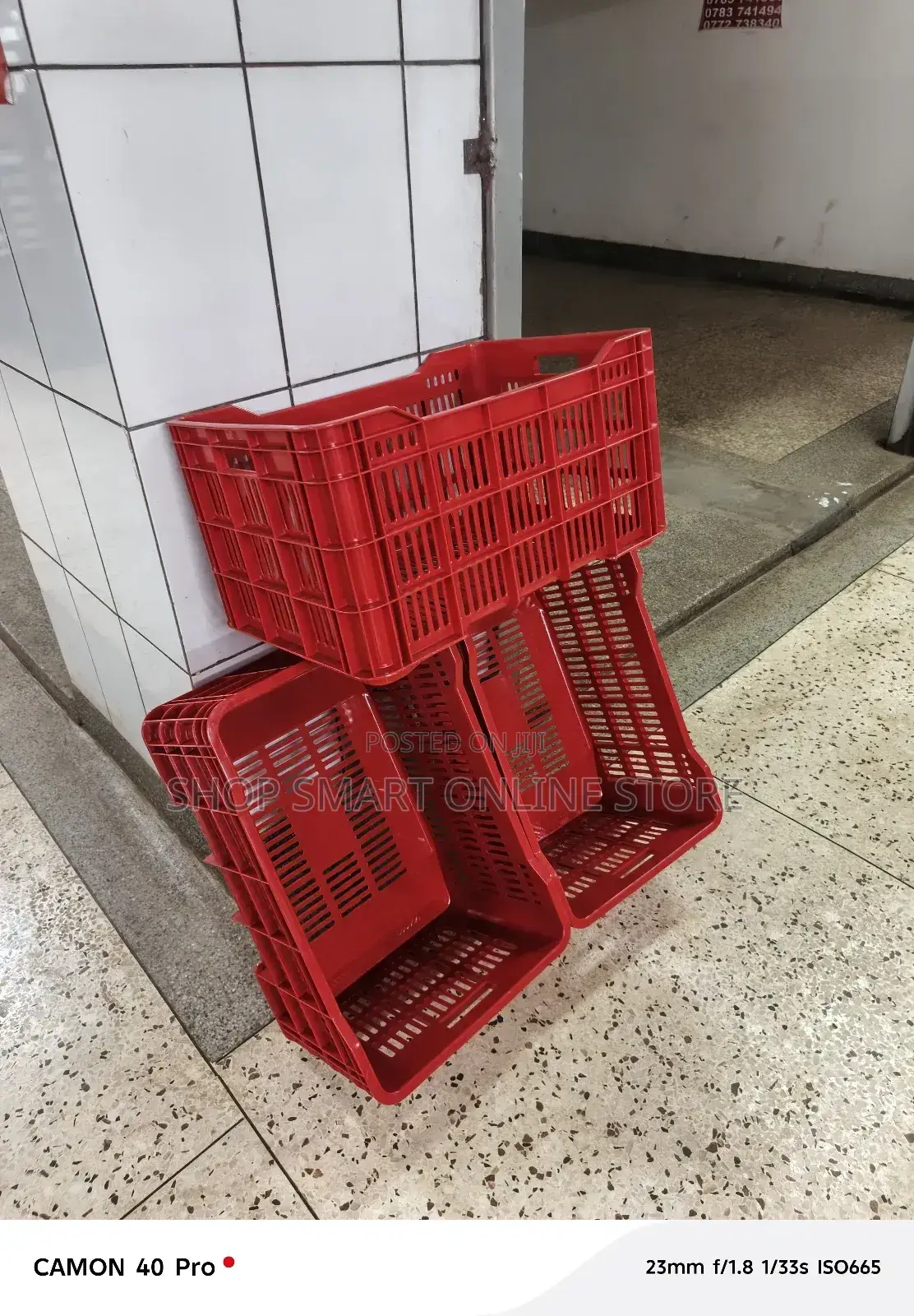 Plastic Crates Plastic Crates Red Vegetables Organizer