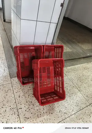 Plastic Crates Plastic Crates Red Vegetables Organizer